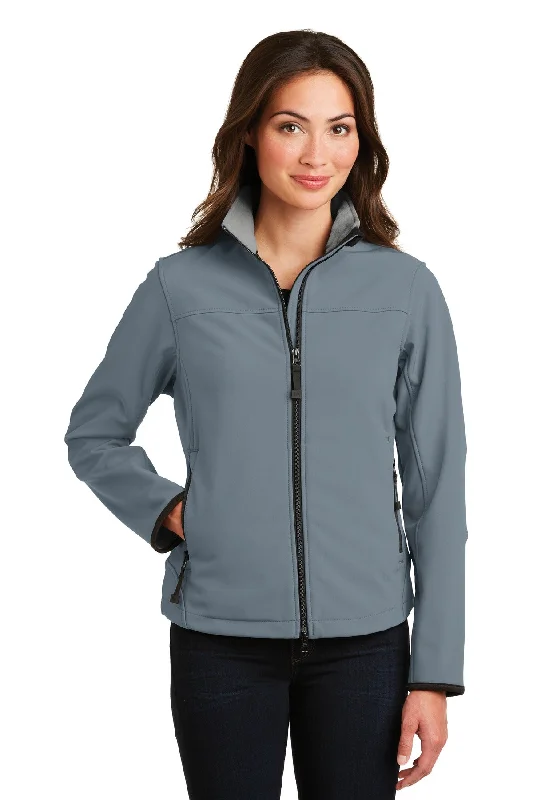 Port Authority® Ladies Glacier® Soft Shell Jacket.  L790 Classic Hoodie Sweatshirt