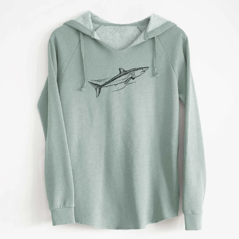 Mako Shark - Cali Wave Hooded Sweatshirt Printed Sweatshirt Hoodie