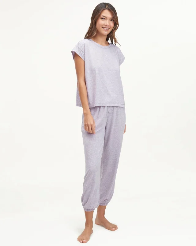 Daydreamer Jogger Set Silk pajama sets