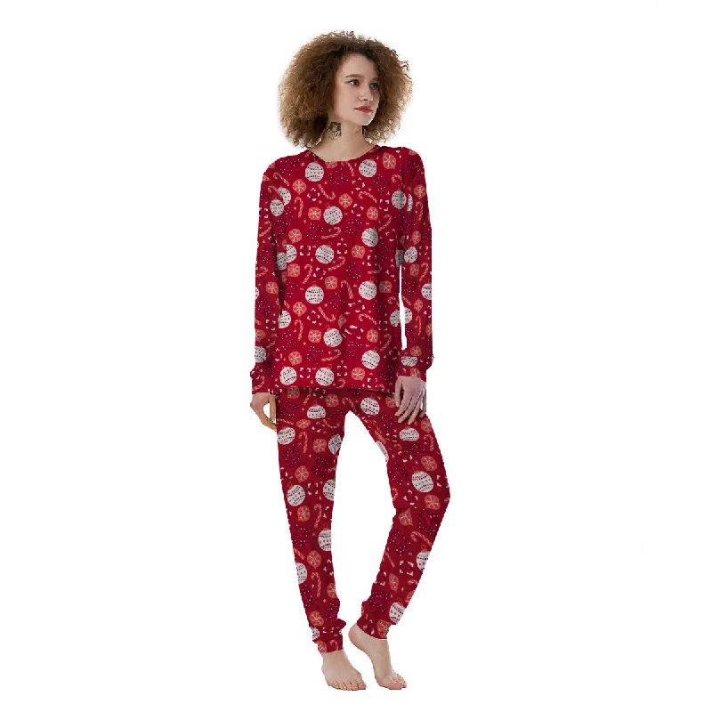 Elements Merry Christmas Print Pattern Women's Pajamas Macy’s pajama sets