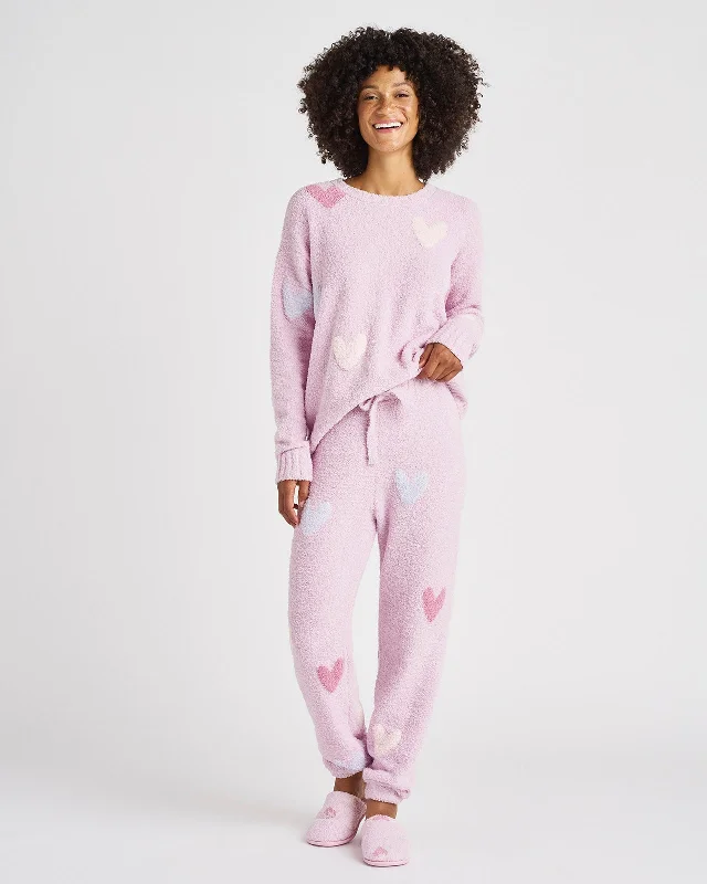 Fuzzy Sweater PJ Set Forever 21 pajama sets