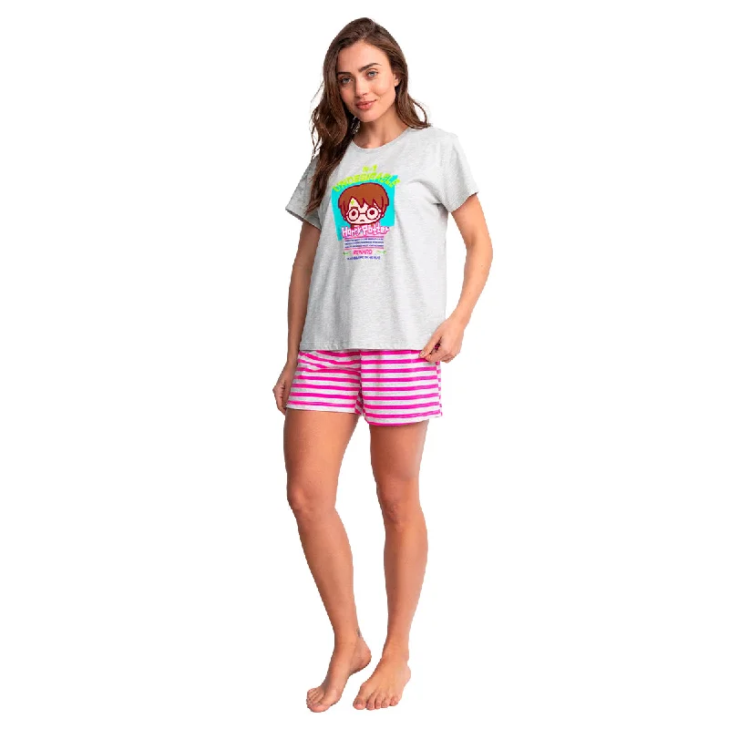 Pijama Mujer Verano Algodón Harry Potter C4 Best pajama sets for elderly women