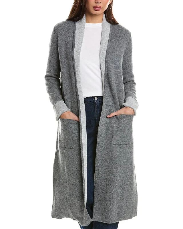 Hannah Rose Reversible Wool & Cashmere-Blend Jacket Turtleneck sweaters