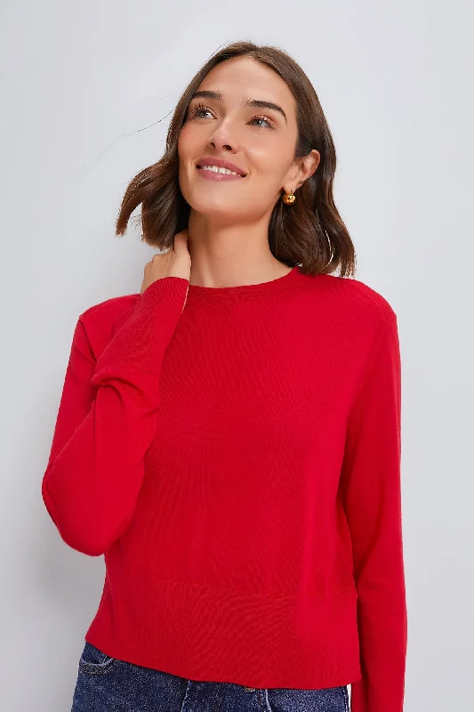 Tomato Elodie Layered Crewneck Knit Fashionable sweaters