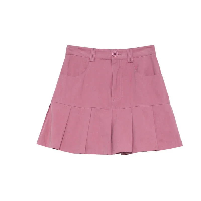 Pink pleated skirt by61520 Lightweight unclassified skirts