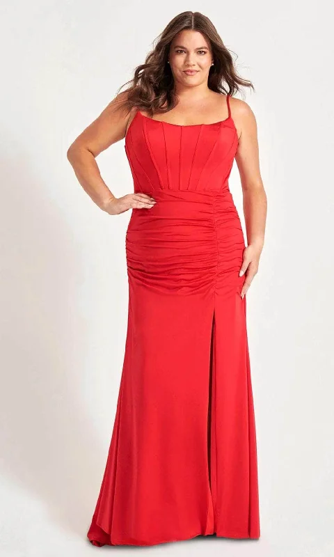 Faviana 9544 - Sleeveless Corset Bodice Prom Gown Holiday party dresses