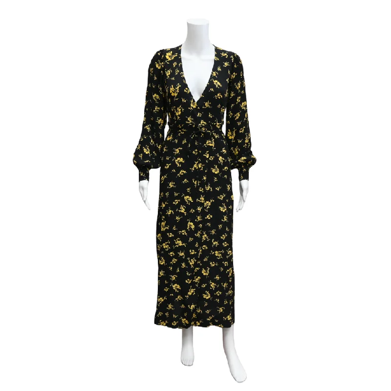 Floral Print Wrap Dress Short floral dresses