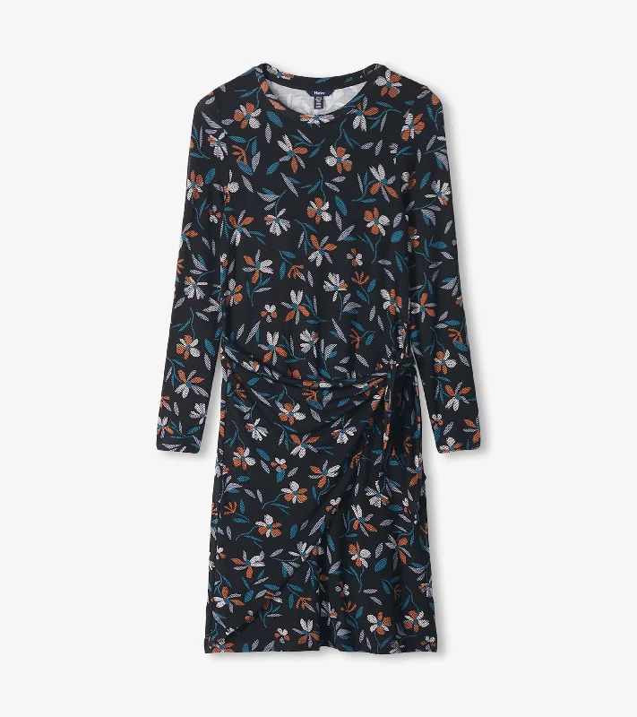 Wrap Dress - Deconstructed Floral Date night floral dresses