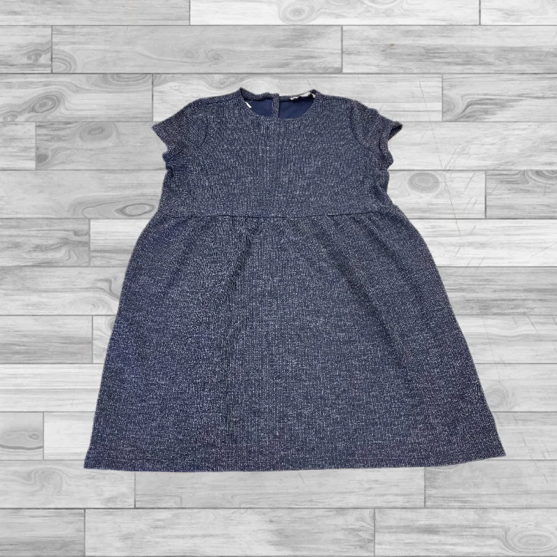 Dress Casual Short By Loft In Navy, Size: L Basic Mini Skirt