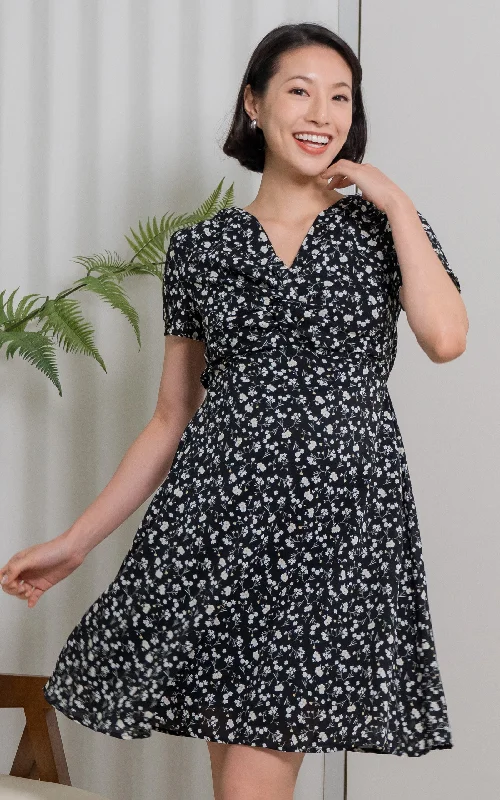 Adaline Front Twist Nursing Dress Comfortable unclassified dresses