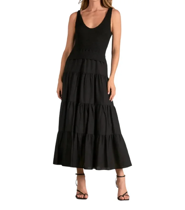 Arianna Dress In Black/black Street style unclassified dresses