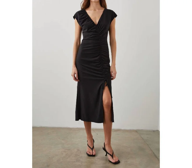 Auren Dress In Black Breathable unclassified dresses