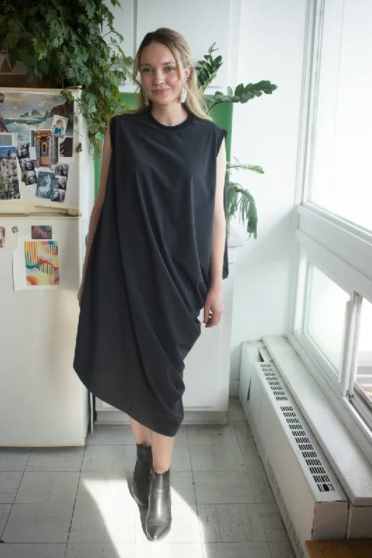 Complexgeometries Rhombus Dress (Black) Flowy unclassified dresses