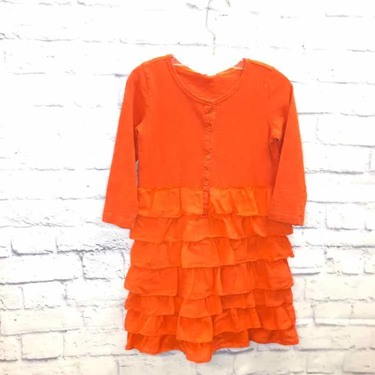 Crewcuts Orange Size 8 Girls Dress Silk unclassified dresses