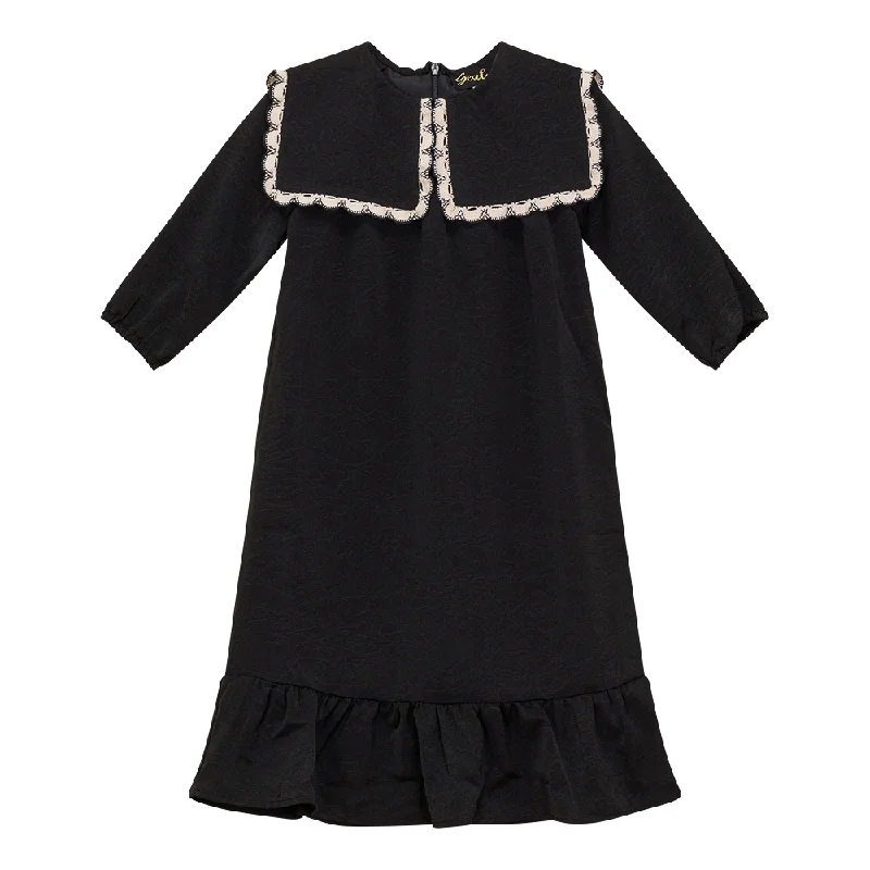 Crotchet Collar Dress Cotton unclassified dresses