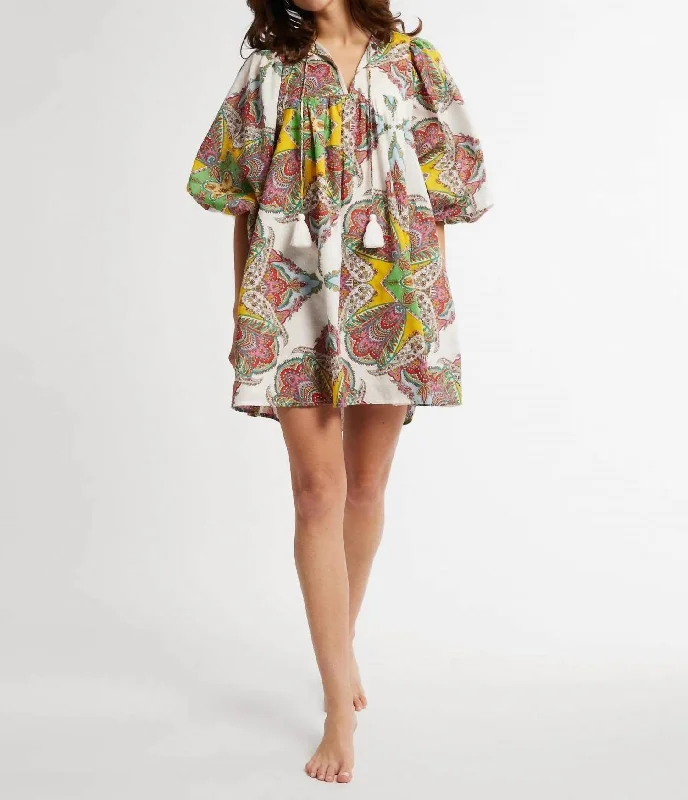 Daisy Dress In Kaleidoscope Flowy unclassified dresses