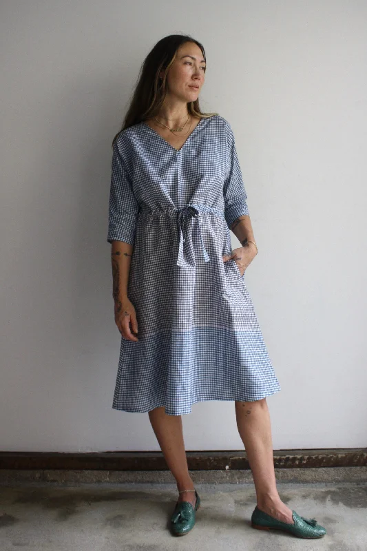 Devin Dress - Ombre Check Flowy unclassified dresses