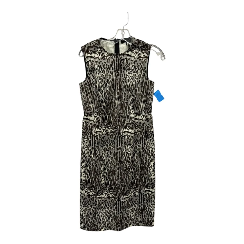 Dress Work By Donna Karan In Animal Print, Size:S Knitted unclassified dresses