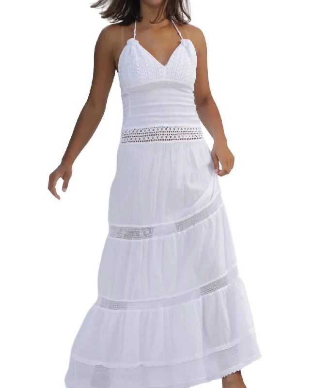 Hampton Dress In White Holiday unclassified dresses