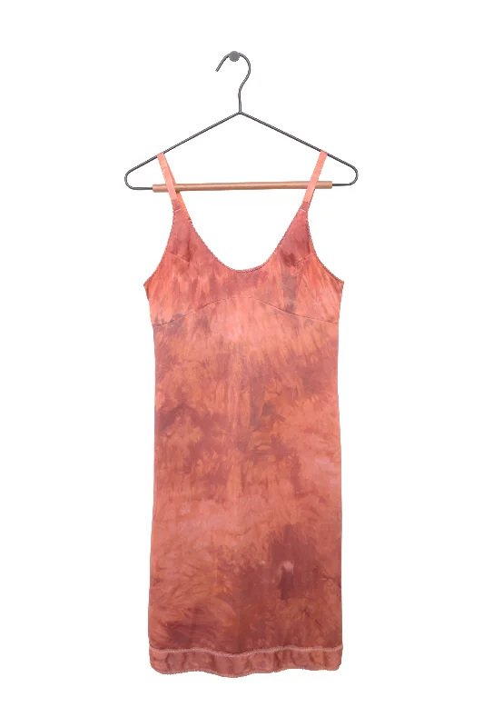 Hand-Dyed Slip Dress Color block unclassified dresses