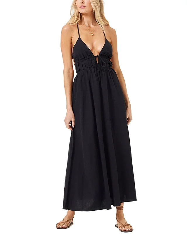 L*Space Playa Vista Linen-Blend Dress Best-selling unclassified dresses