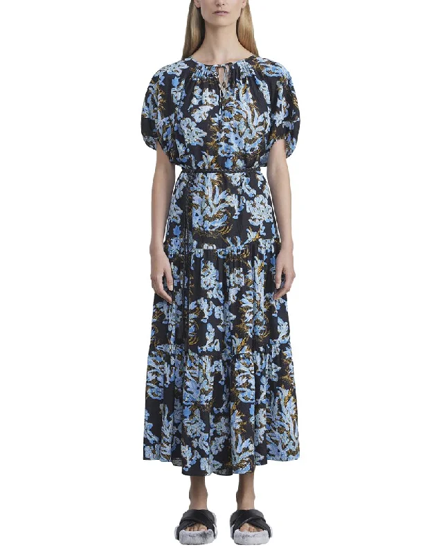 Lafayette 148 New York Pleated Neck Dress Elegant unclassified dresses