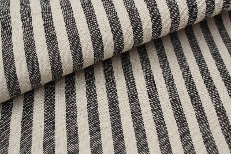 Linen Cotton for Bottoms - Stripes Minimalist unclassified dresses