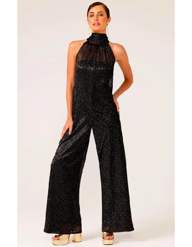 Marble Sky Jumpsuit Black Multi Club unclassified dresses