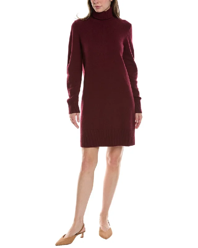 Michael Kors Collection Kaia Turtleneck Cashmere Dress Wrap unclassified dresses