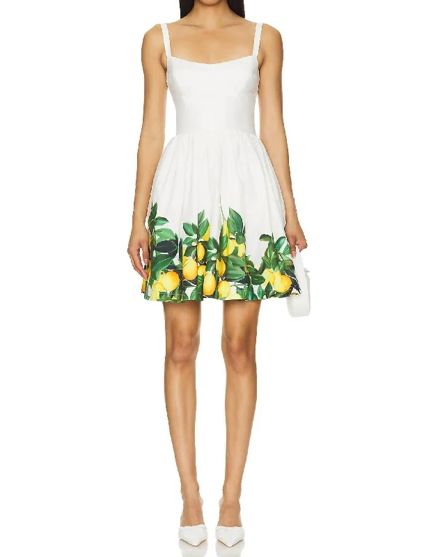 Napoli Dress In Lemonhead Casual unclassified dresses