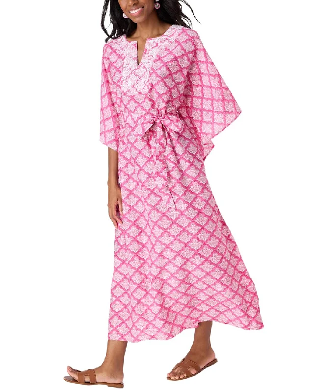 Roller Rabbit Jemina Nella Silk-Blend Caftan Affordable unclassified dresses