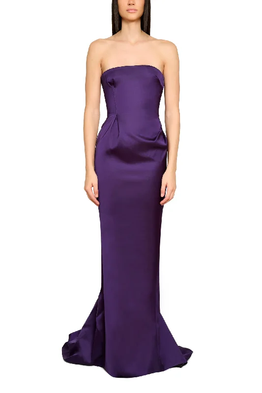 Strapless Column Gown A-line unclassified dresses