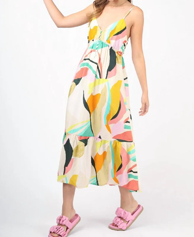 Summer Lovin' Dress In Multi Color Y2K unclassified dresses