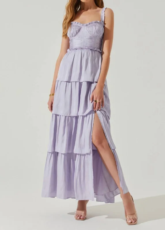 Tempany Dress In Lilac Breathable unclassified dresses