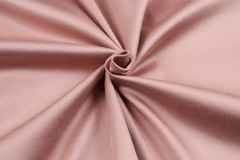 TENCEL COTTON SATIN 280 GSM - Stretch - Dust Pink Dark color unclassified dresses