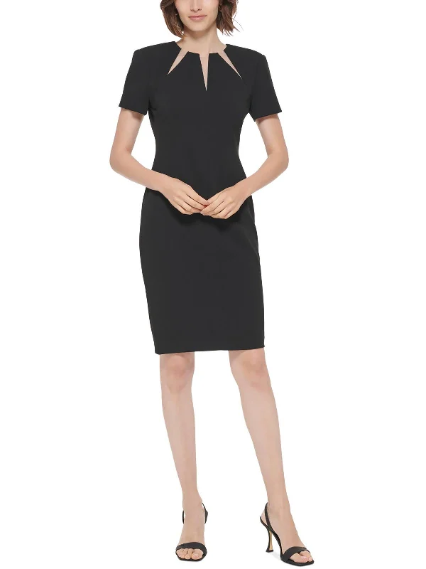 Womens Polyester Sheath Dress Beach unclassified dresses