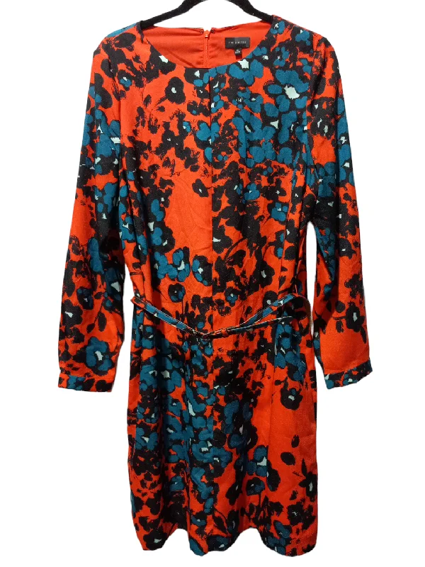 Dress Casual Midi By Limited In Animal Print, Size: Xl Printed Floral Midi