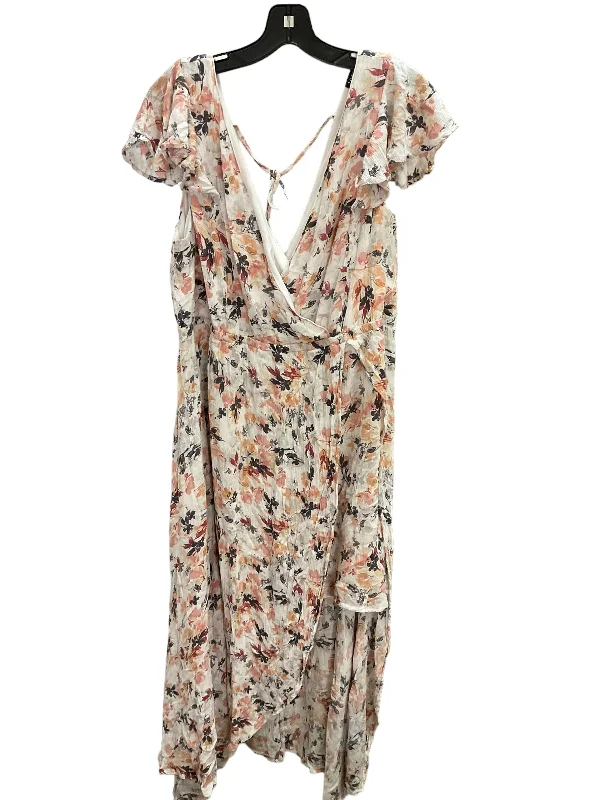 Dress Casual Midi By Torrid In Flowered, Size: 18 Printed Midi Outfit